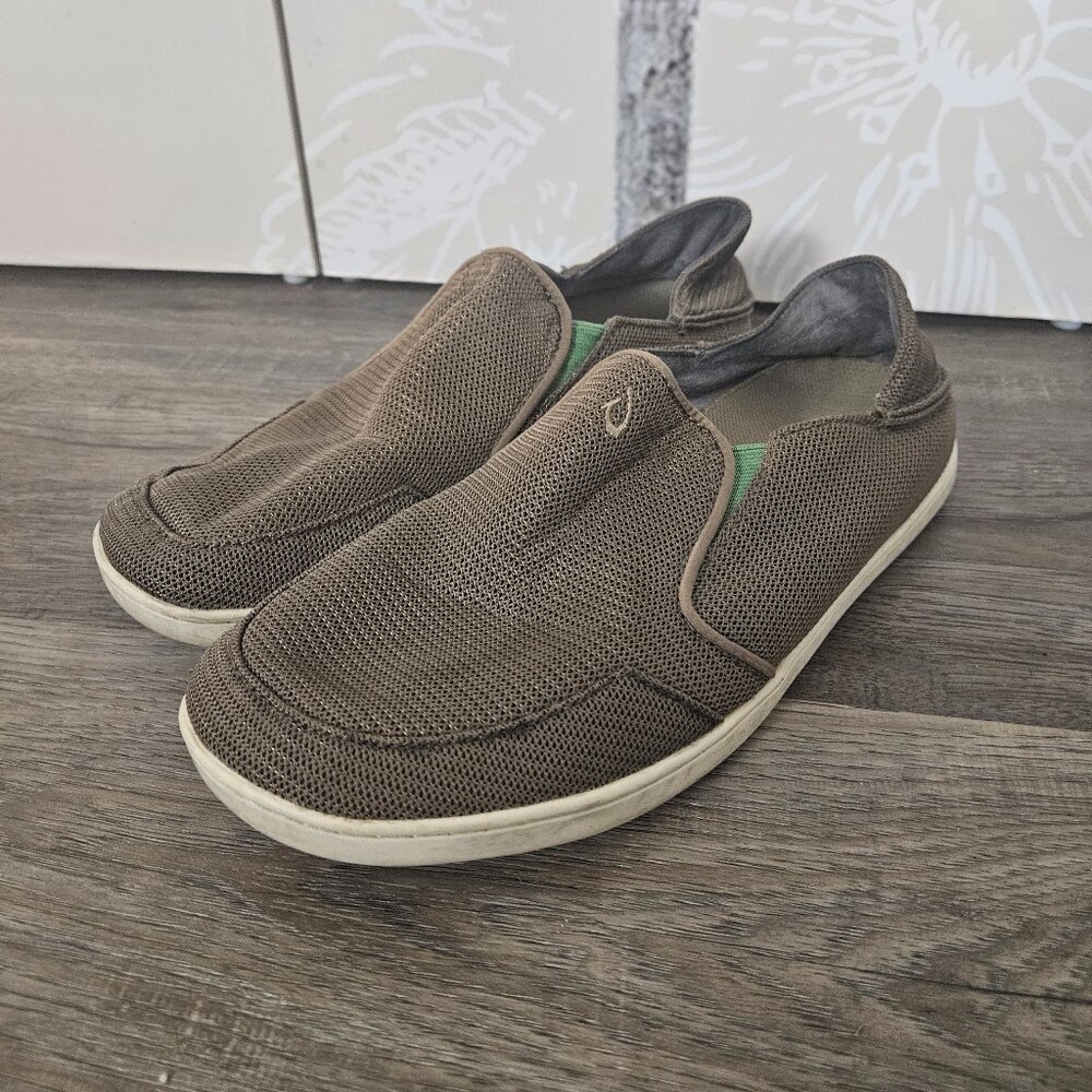 Olukai Men's Nohea Mesh Size‎ 10 Slip On Casual Comfort Breathable